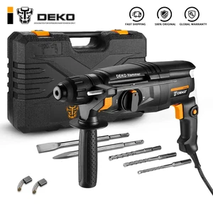 DEKO DKRH26H2DKRH20H3GJ181 Многофункциональный Перфоратор с BMC и 6 шт. аксессуаров, ударная дрель, перфоратор, электроинструменты