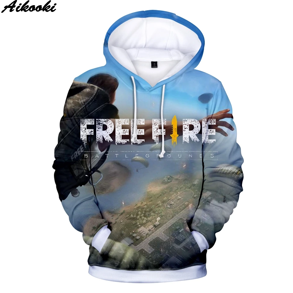 

3D Full 3-16 Years Old Free Fire Hoodies Men/women Autumn Sweatshirts Hip Hop Sportswear Hoodie Boy Child Oversized Hoody Casual