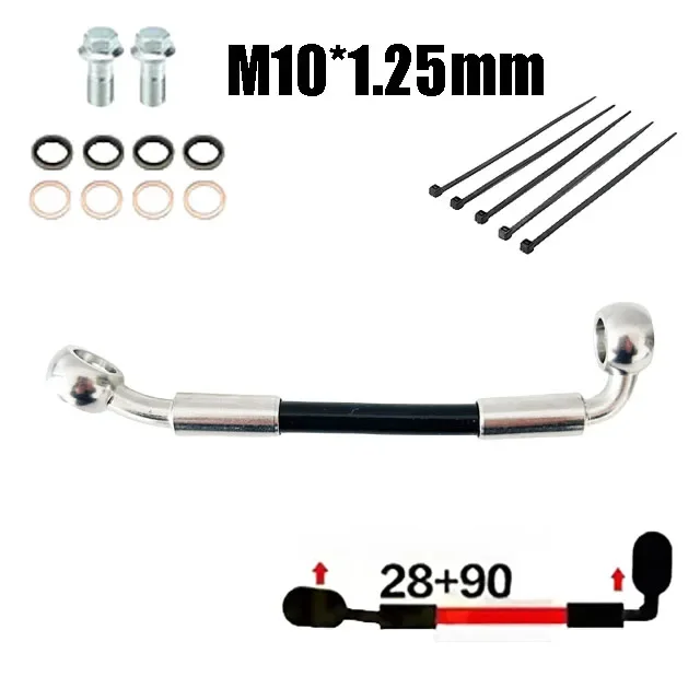 

Мотоциклетный тормозной масляный шланг из нержавеющей стали 10-500 см