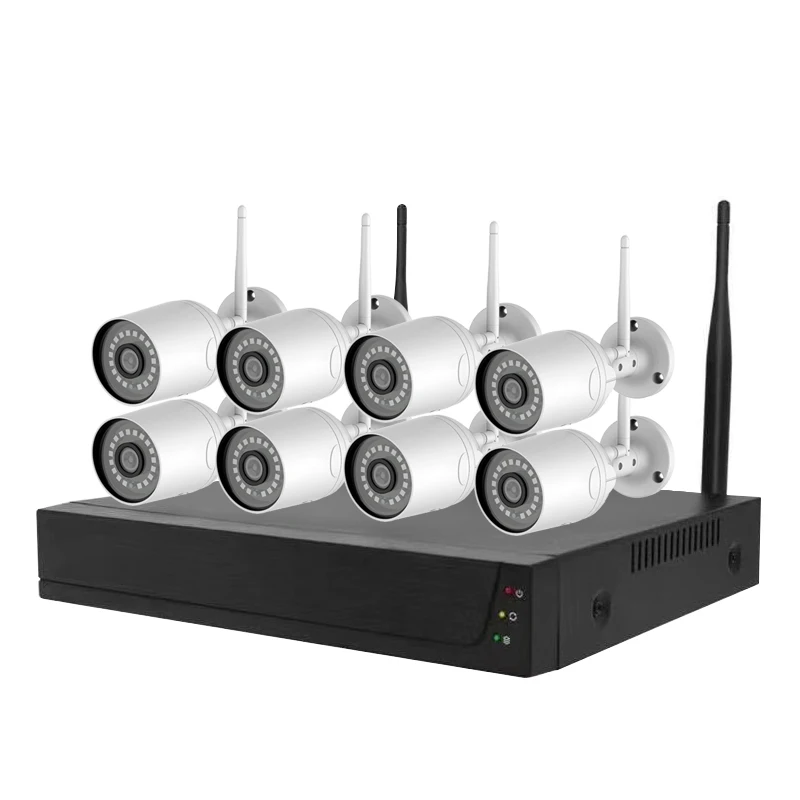 

Беспроводная система видеонаблюдения с 8 камерами, 2 Мп, Wi-Fi