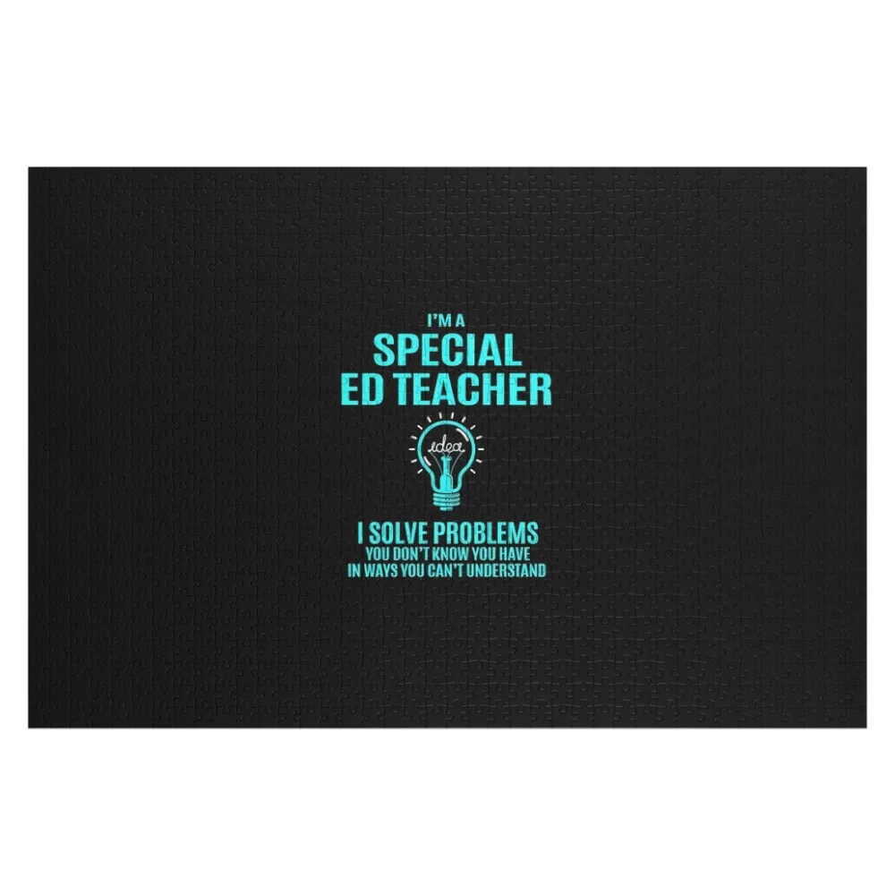 Футболка для учителя специального Ed - я решения проблемы подарочный предмет