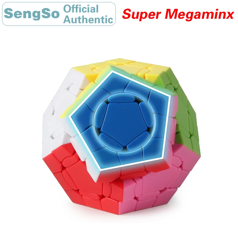 

ShengShou Super Megaminxeds 3x3x3 Magic Cube SengSo 12 Sides Dodecahedron Speed Cube Twisty Puzzle Educational Toy For Children