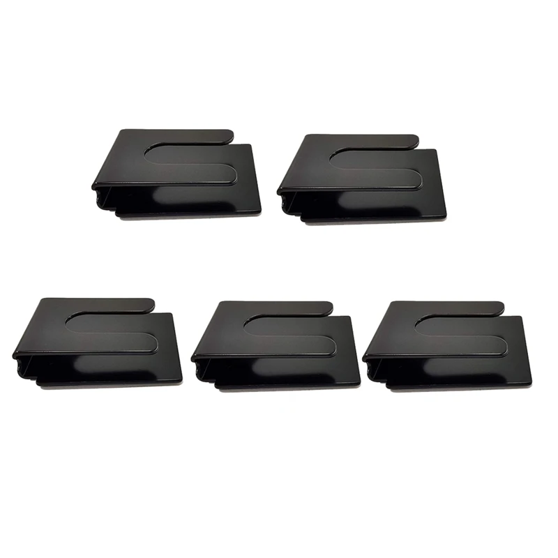 

5 Pcs Hook Bracket Universal Motorcycle Car Handheld Microphone Metal Hook Bracket Hanger For Yaesu 7900 Eurocom