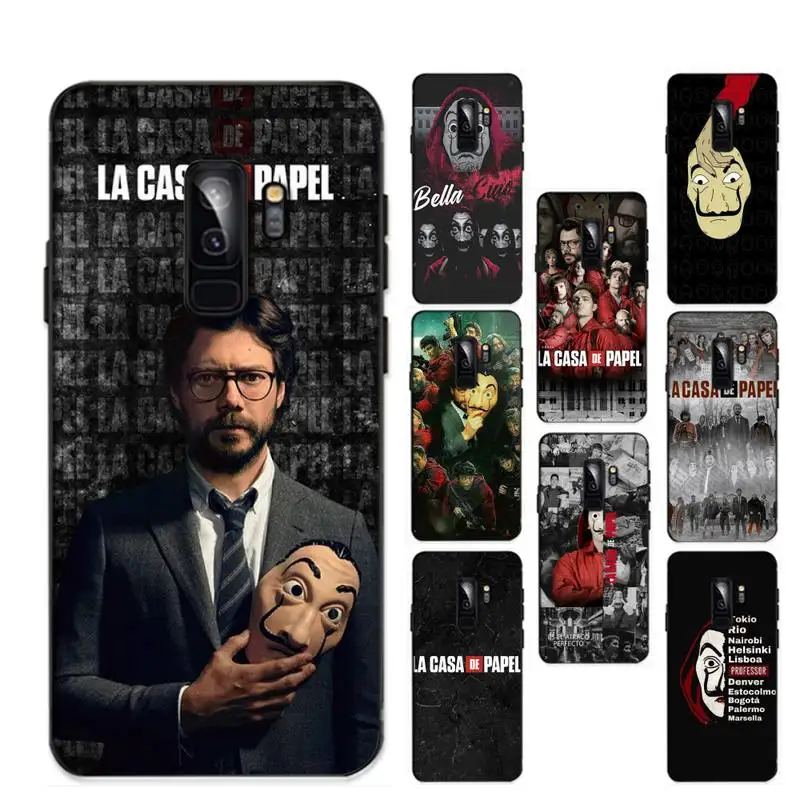 

Money Heist House Paper La Phone Case for Samsung S20 lite S21 S10 S9 plus for Redmi Note8 9pro for Huawei Y6 cover