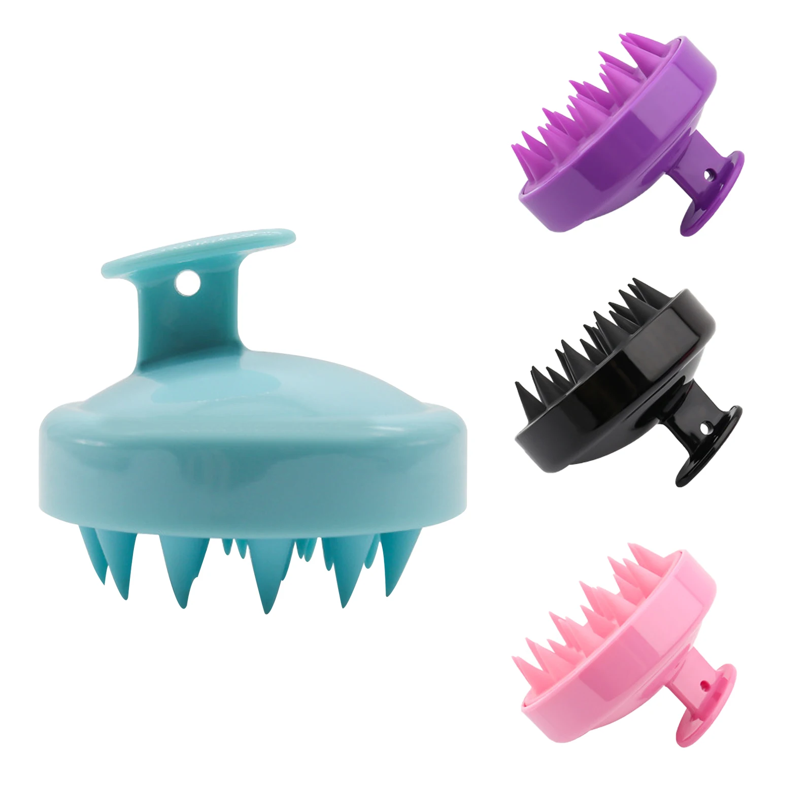 

1 шт., силиконовая Расческа для шампуня, 8x8x6,5 см