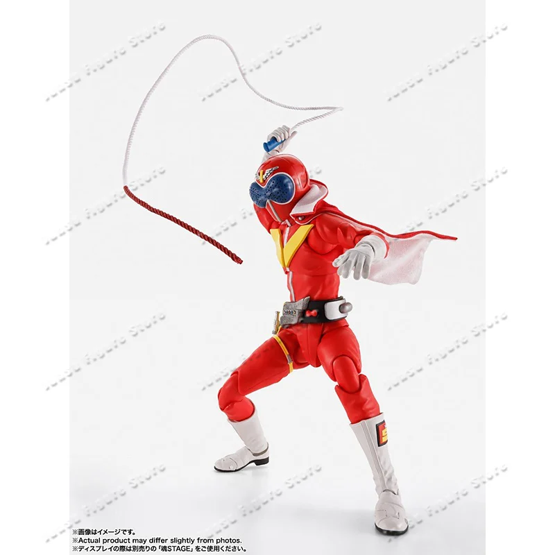 Фото В наличии: Фигурка Bandai SHF Himitsu Sentai Gorenger Akarenger Super Sentai 50th, готовая модель, игрушка-подарок для детей №4