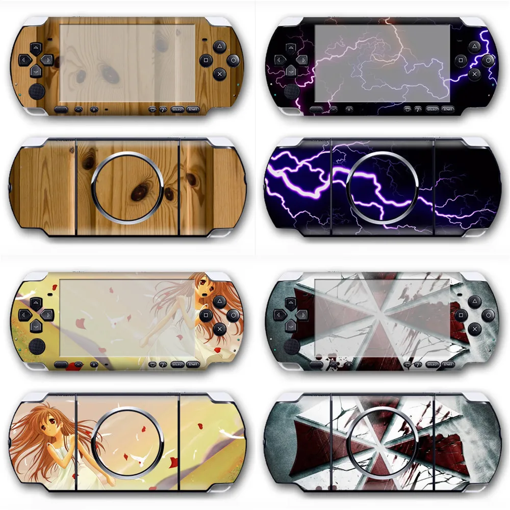 

protective vinyl flim wrap pvc skin sticker cover for psp 3000