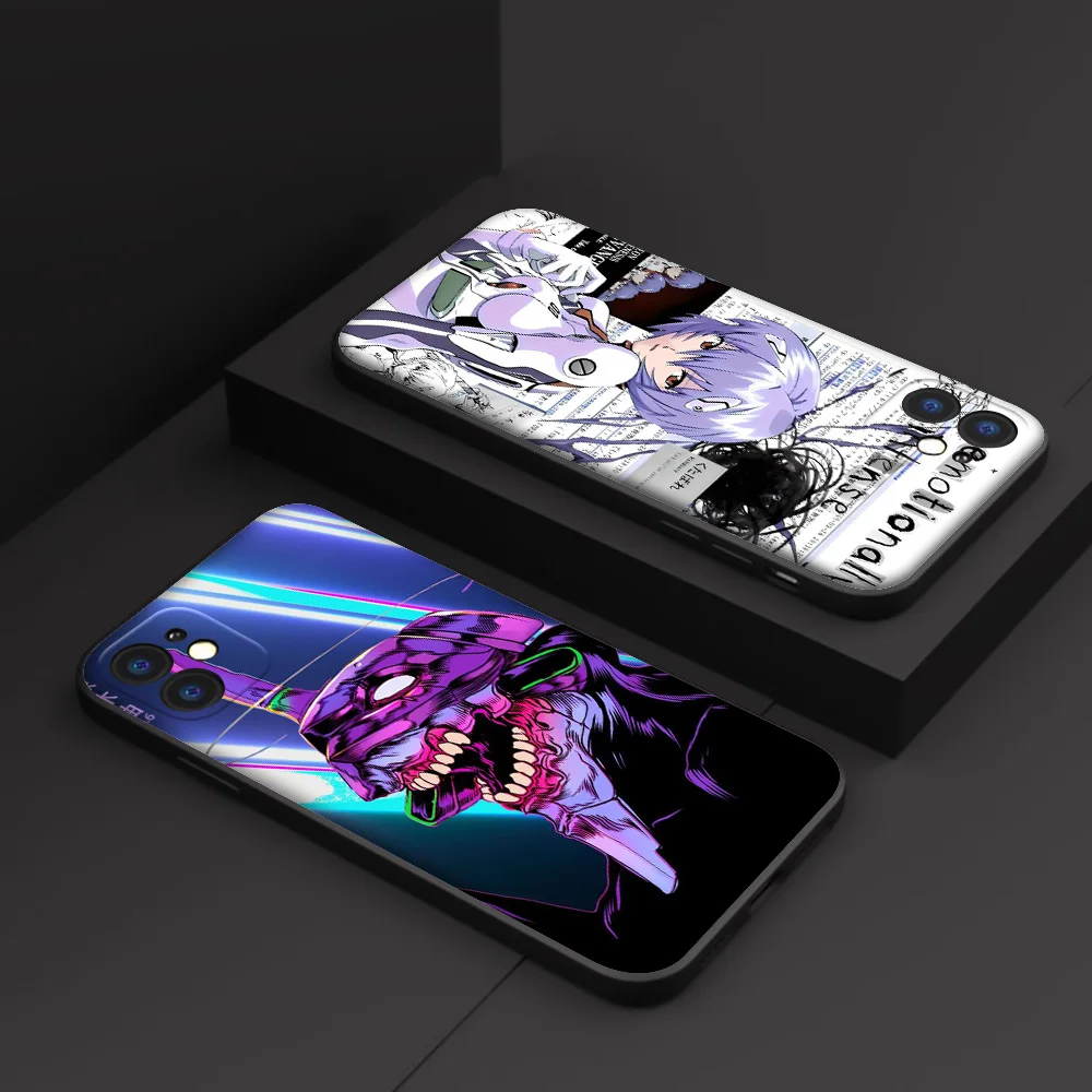 Фото Мягкий чехол SA14 Anime E-Evangelions EVA для Samsung Galaxy A15 S10E S9 S8 S7 Note 20, 10 9 8 Plus Lite №3