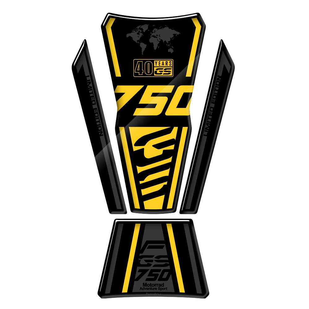 Трехмерная Резиновая Защитная Прокладка на бензобак для Мотоцикла BMW Motorrad F750GS 40