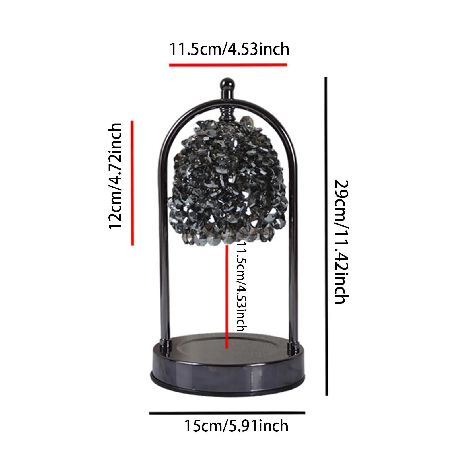 Электрический воскоплавитель ароматическая лампа для баночных свечей домашнего
