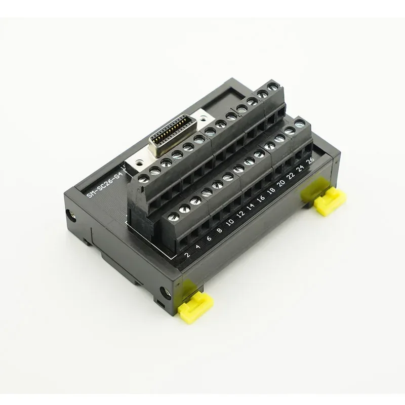 Фото Клеммные колодки для сервоприводов SCSI: SCSI14, SCSI20, SCSI26, SCSI36, SCSI50, SCSI68, SCSI80, SCSI100, релейные клеммные колодки №1
