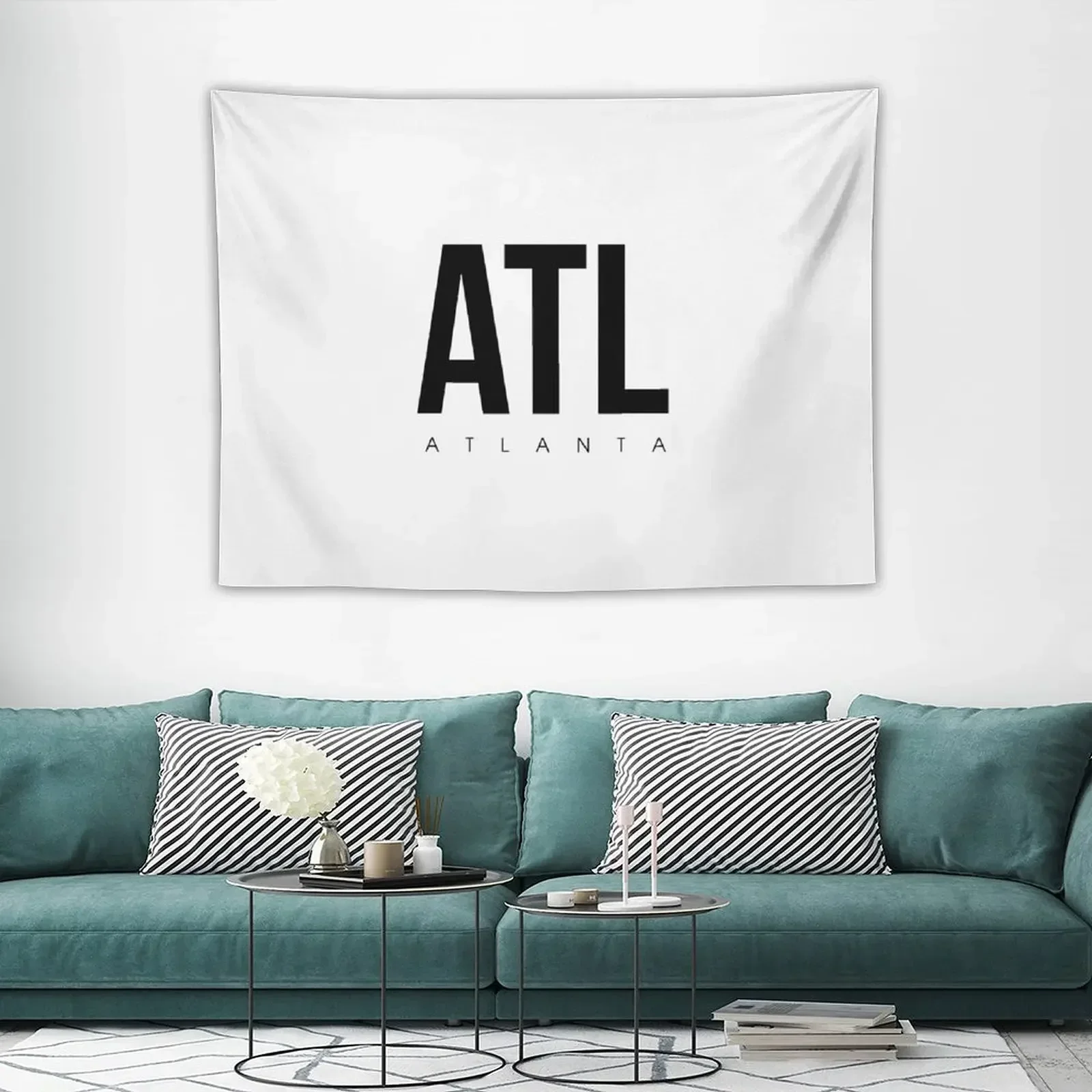 ATL-Атланта Код аэропорта гобелен украшение комната Спальня на стену дома