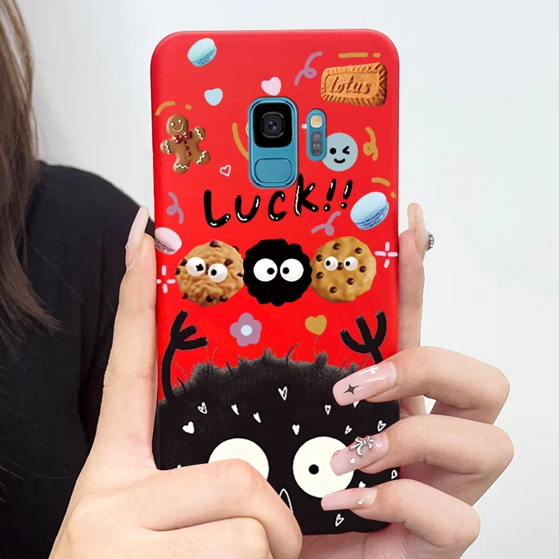 Чехлы для телефонов Samsung S9 G960 Мягкий силиконовый чехол из ТПУ Galaxy + Plus G965 Новый