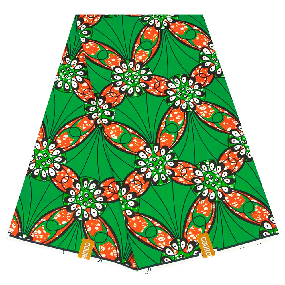 Анкара принты Африка ткань настоящий воск лоскутное Tissu дышащий текстиль шитье