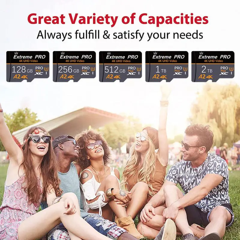 Оригинальная Стандартная карта памяти 128 ГБ 1 ТБ C10 U3 V30 256 512 для игр Nintendo Switch