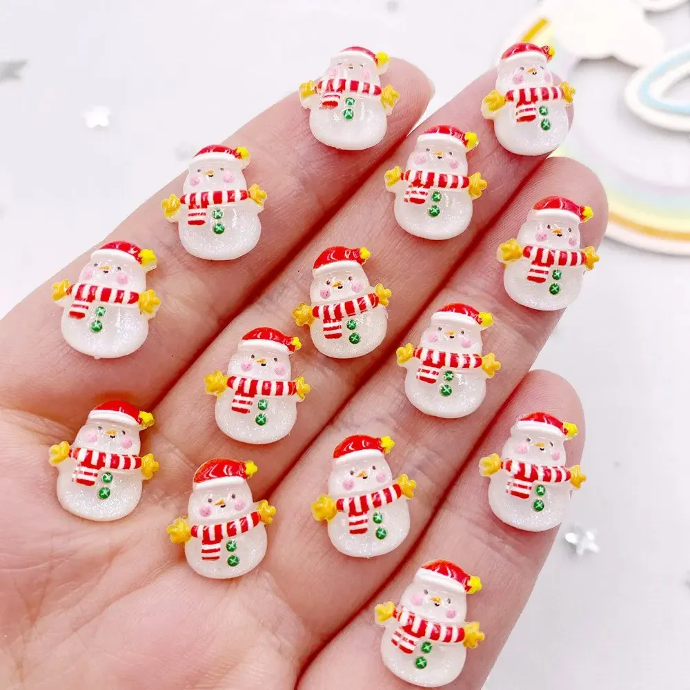 Мини-фигурка снеговика из смолы Toiewy 40 шт.