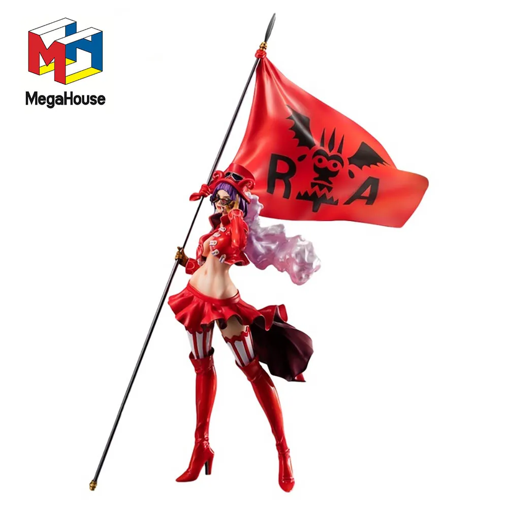 

Megahouse Original Figurine One Piece Revolutionary Army Belo Betty Statue Collectile Model Anime Action Figure Toys