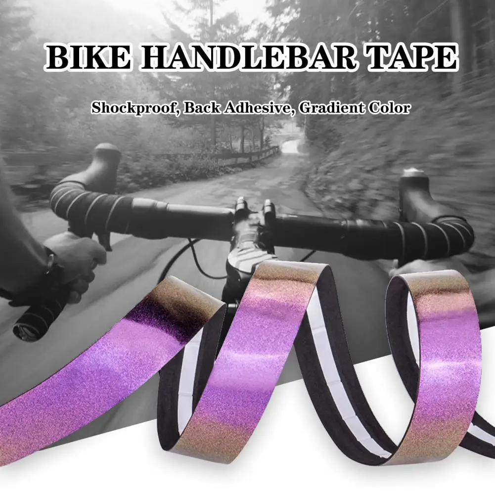 

1 Set EVA Bar Tape Breathable Lengthen Gradient Color Bike Grip Tape for Bicycle
