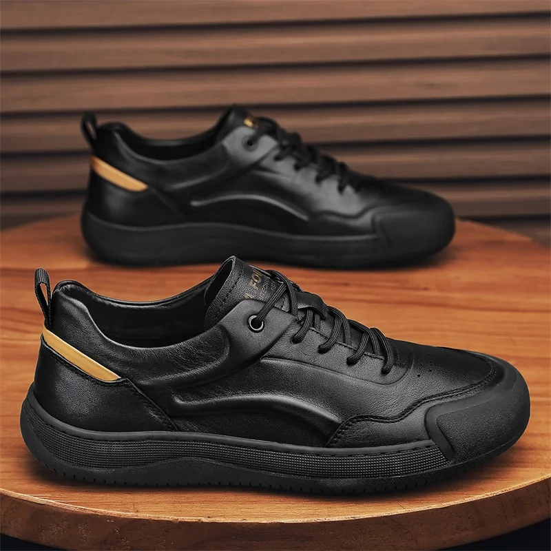 

Men's Causal Low Top Skate Shoes Breathable Lightweight Non-Slip Sneakers Comfort Fit Walking Shoes for Male