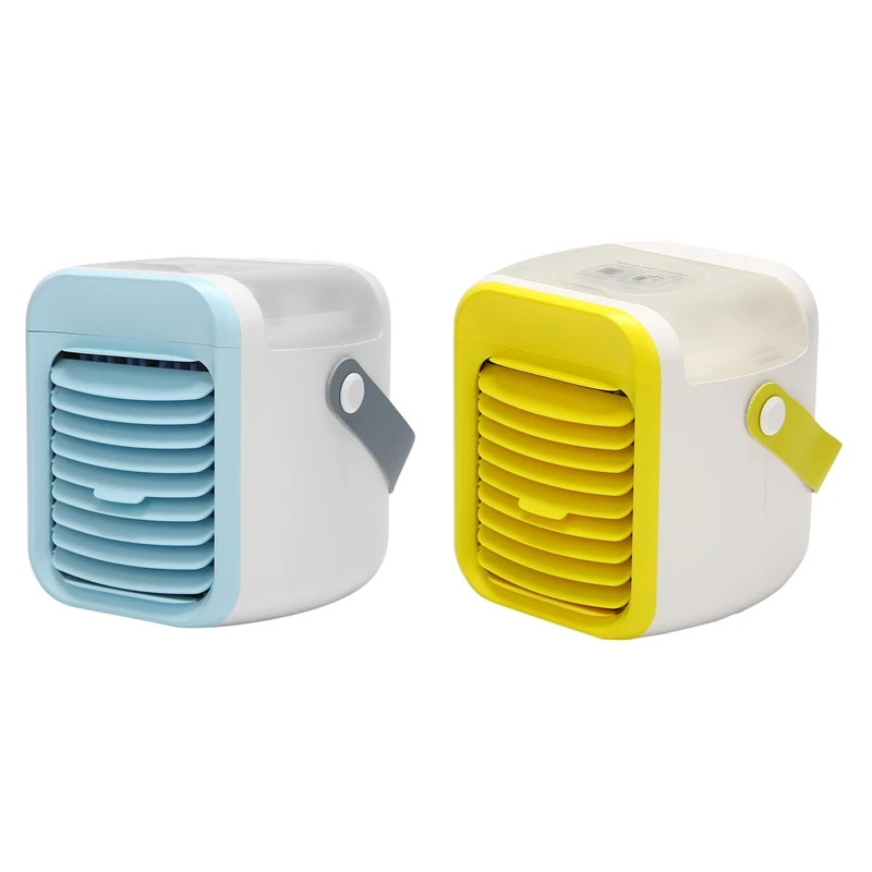 

Portable Air Conditioner,USB Rechargeable Evaporative Air Conditioner Evaporative Cooler With 3 Speeds 7 Colors