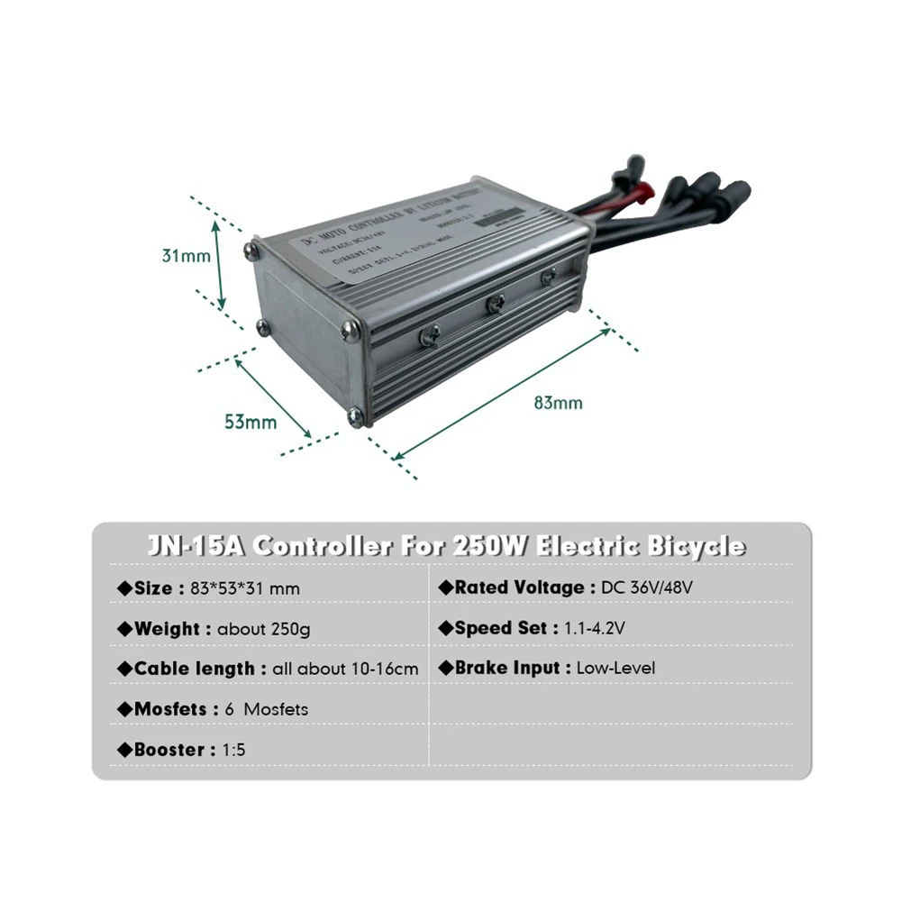

Controller Motor E-Bike JN GD01 LCD Display Battery Display Brushless Panel Power Display Scooter Speed Waterproof
