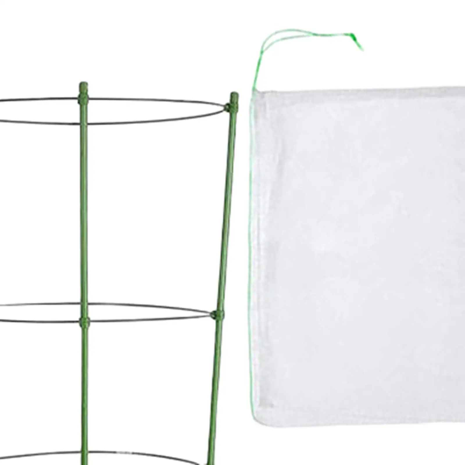 

Plant Support Cages Stands Support Line DIY for Plants Vegetable Saplings