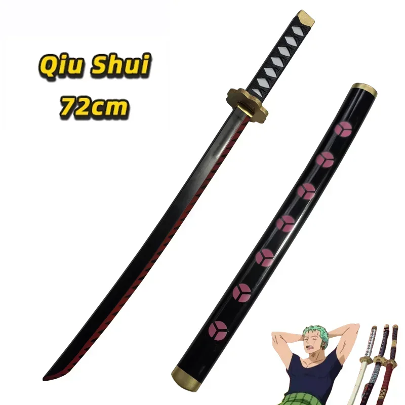 72 см аниме косплей Ророноа Зоро Катана меч PU Wado Ichimonji ролевая игра Qiu Shui самурай