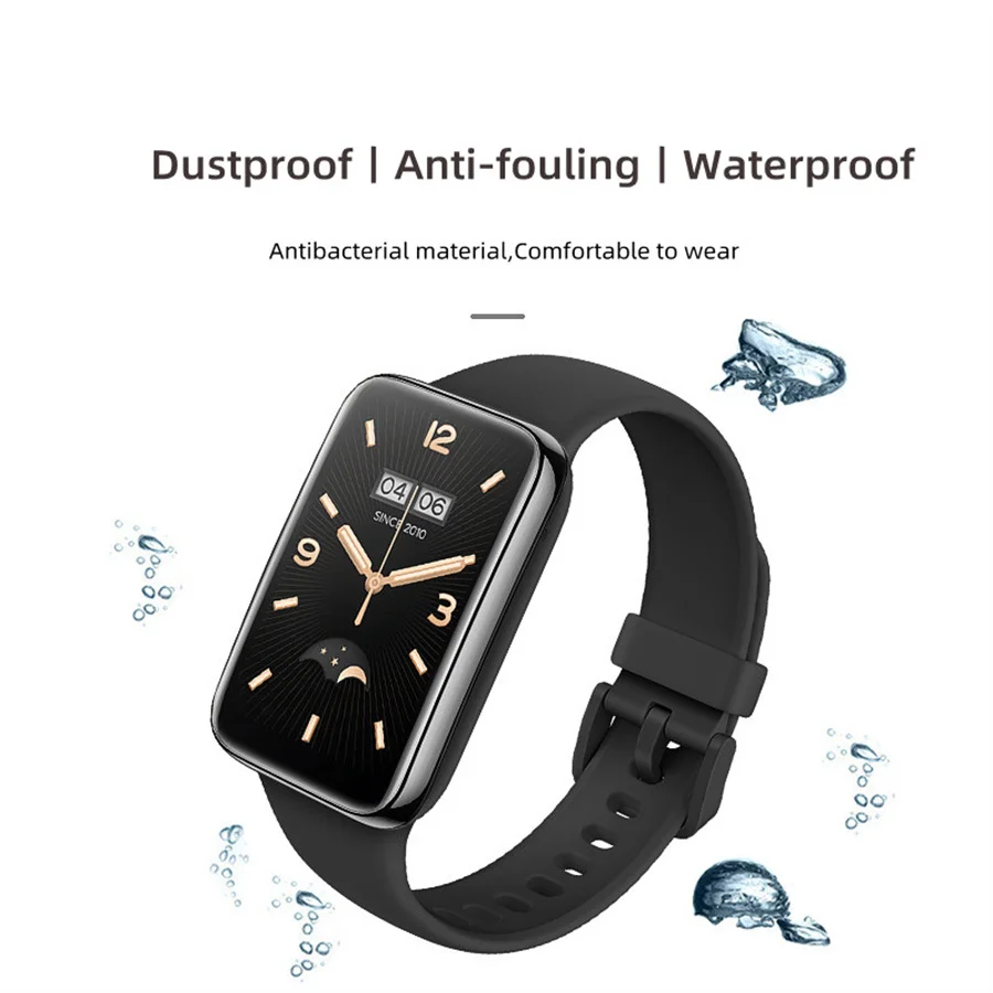 Silicone Strap For Xiaomi Mi Band 7 Pro Smartwatch Replacement Wristband Bracelet for Miband7 Pro Watch Accessories Sports Strap