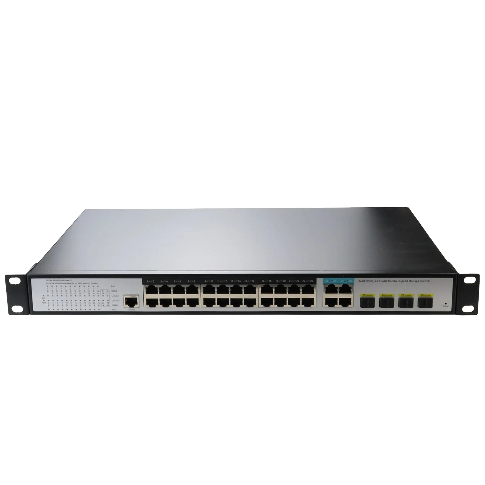

Commercial L2+ 24-Port 10 100 1000T Gigabit To 4-Port Gigabit TP/SFP Combo Managed Ethernet Switch