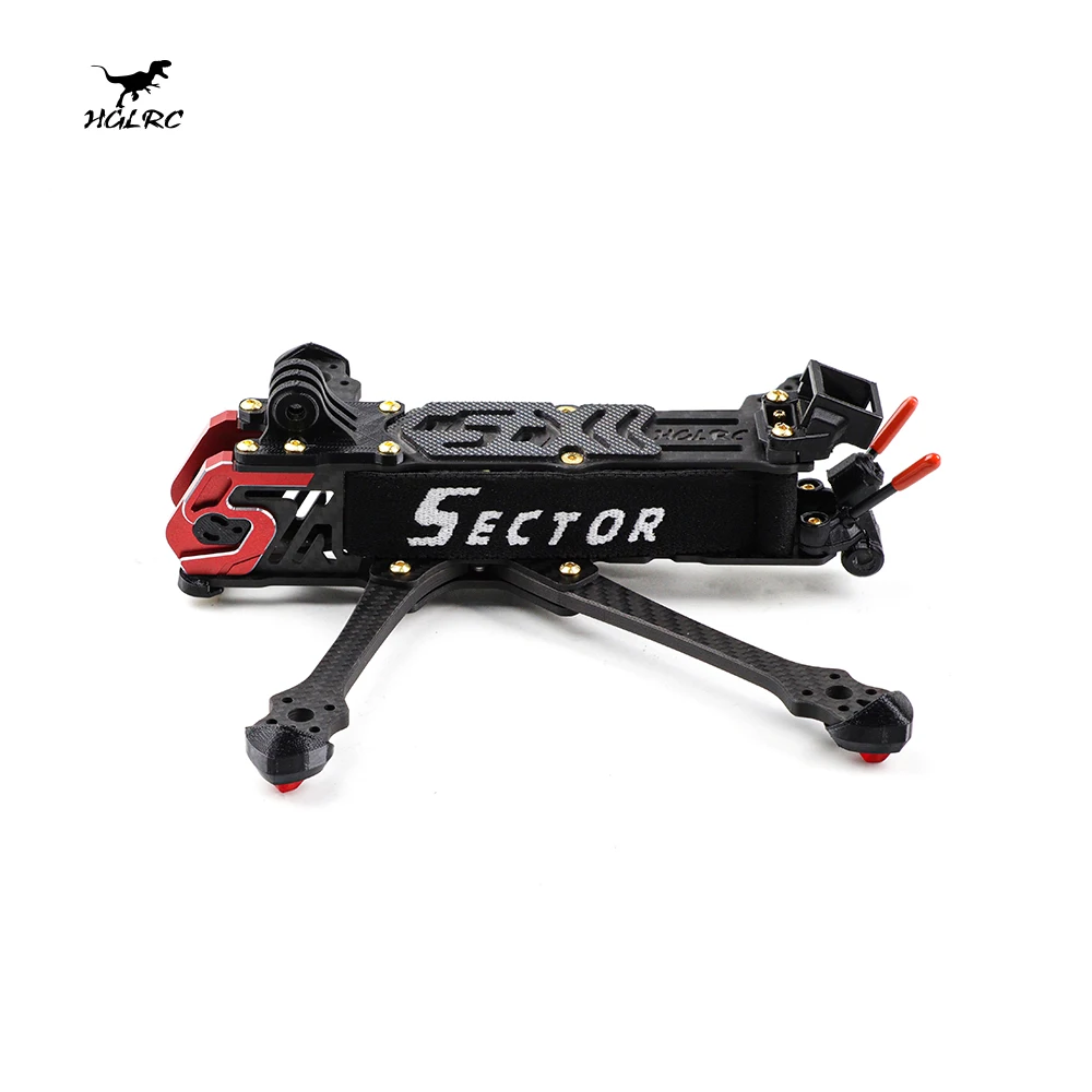 HGLRC Sector X5 210 мм D5 225 углеродное волокно 5 Arm для FPV Freestyle дюймов аналоговые цифровые