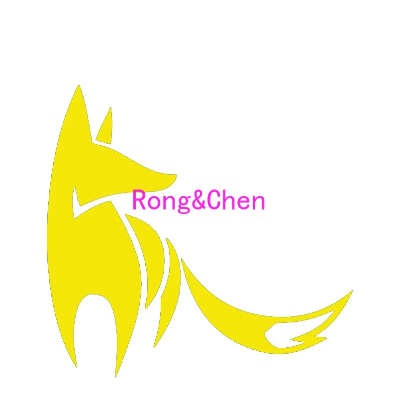 

Rongchen Trading Car Sticker Hot Sell Cunning Fox Cartoon Car Sticker Car Trunk Decorate Vinyl Decal PVC Best Selling Boutique