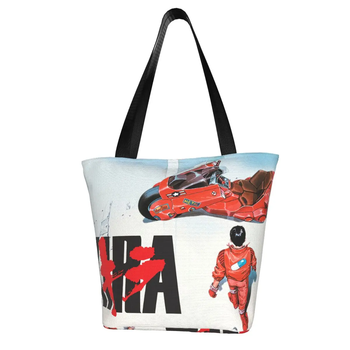 

Akira Tetsuo Kanedo хозяйственная сумка, готовая для езды по магазинам, сумки из полиэстера, студенческие подарочные винтажные сумки