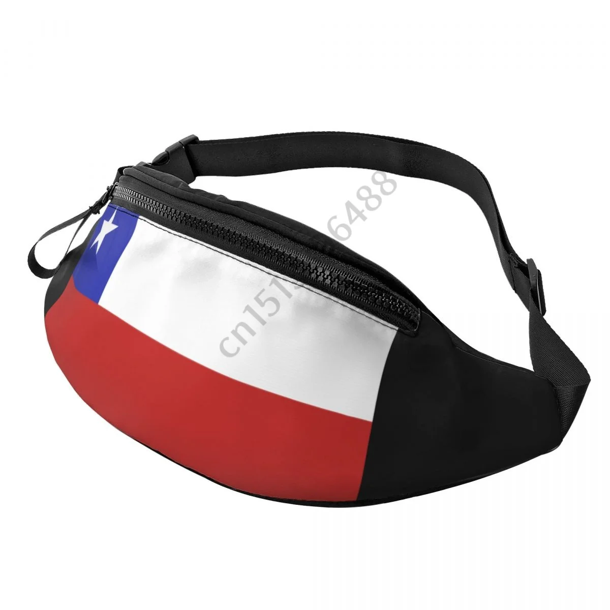 

Chile Country Flag Women Men Fanny Pack Waist Bag Native Hip Lightweight Strap Waist Pack for Running Hiking