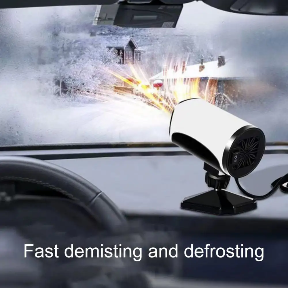 

Мини-вентилятор с автоподогревом 360 в, портативная электрическая сушилка, Электрический охлаждающий нагревательный вентилятор для авто, вр...