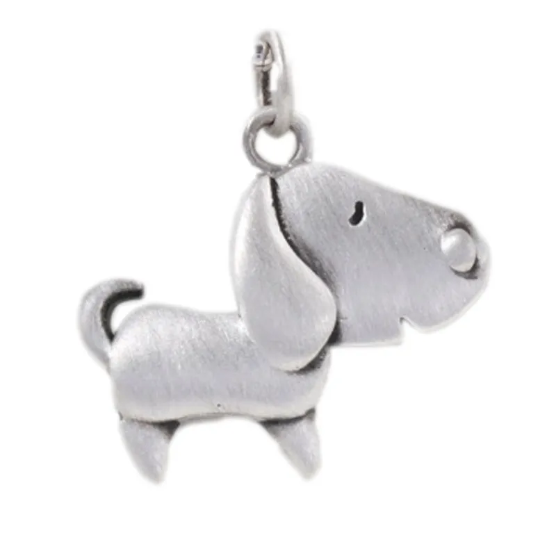 BOCAI новые серебряные украшения S990 талисман Зодиак собака кулон для женщин Прямая