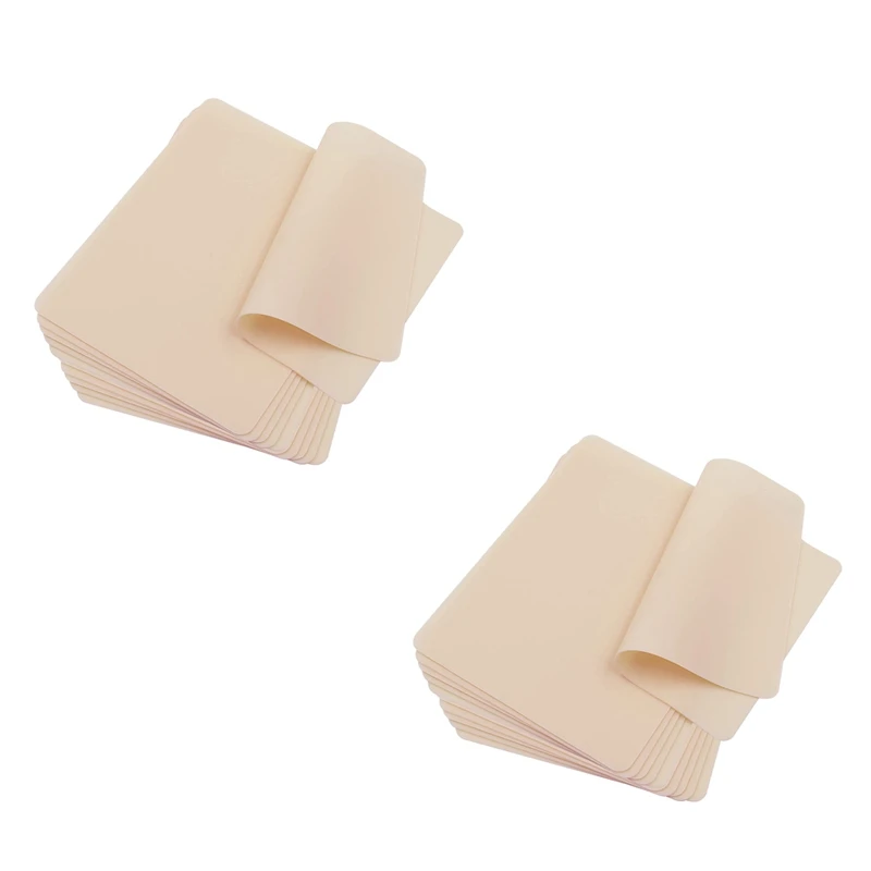 

Silicone Blank Tattoo Practice Skins-Tattoo Skin Practice Double Sides 8X6inch Skin Tattooing And Eyebrow Practice