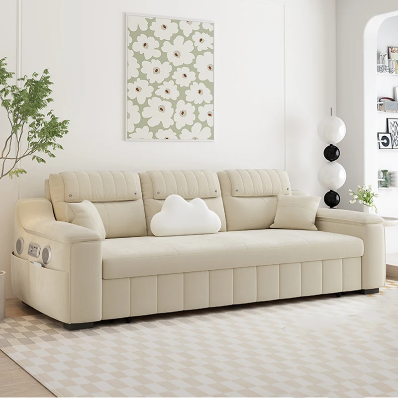 Милые новые мягкие кушетки простой удобный дизайнерский складной диван-кровать