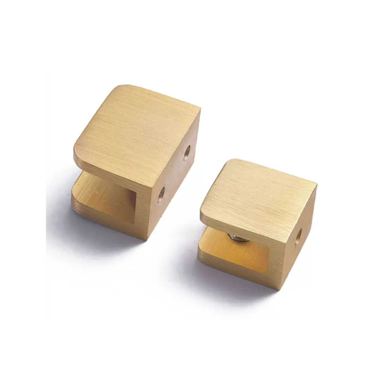 Латунный стеклянный зажим крепежный держатель зеркала кронштейн для