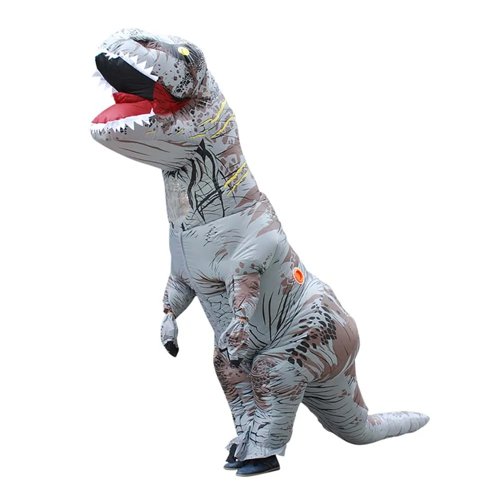 

Anime Halloween Adult Kids T-Rex Dinosaur Inflatable Cosplay Costumes Dino Cartoon Purim Carnival Party Costumes Fancy Mascot