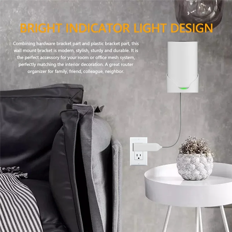 Настенное крепление для TP-Link Deco X68/X80/XE75/XE75 Pro Wi-Fi 6 фотодержатель маршрутизатора 1