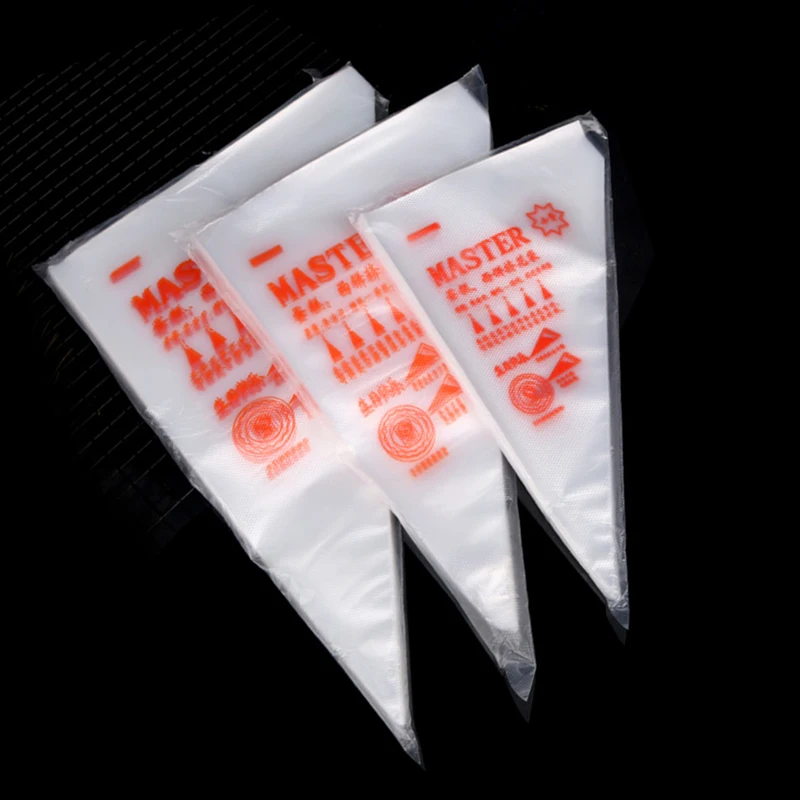 

Transparent Piping Bag Cake Cream Jam Chocolate Packaging Bag Tool Squeeze Flower Bag Dessert Pastry Packaging Bag