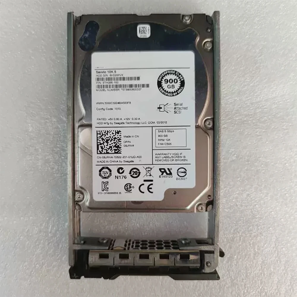 Жесткий диск SAS для DELL 08JRN4 HDD ST9900805SS 9TH066-150 900G 10K 2 5''