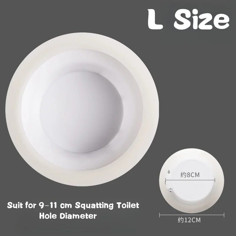 

Пробка против запаха для сковороды на корточках из нержавеющей стали 304, крышка для слива унитаза, слив в пол, дезодорирующая пробка, антиблокирующая крышка для ванны