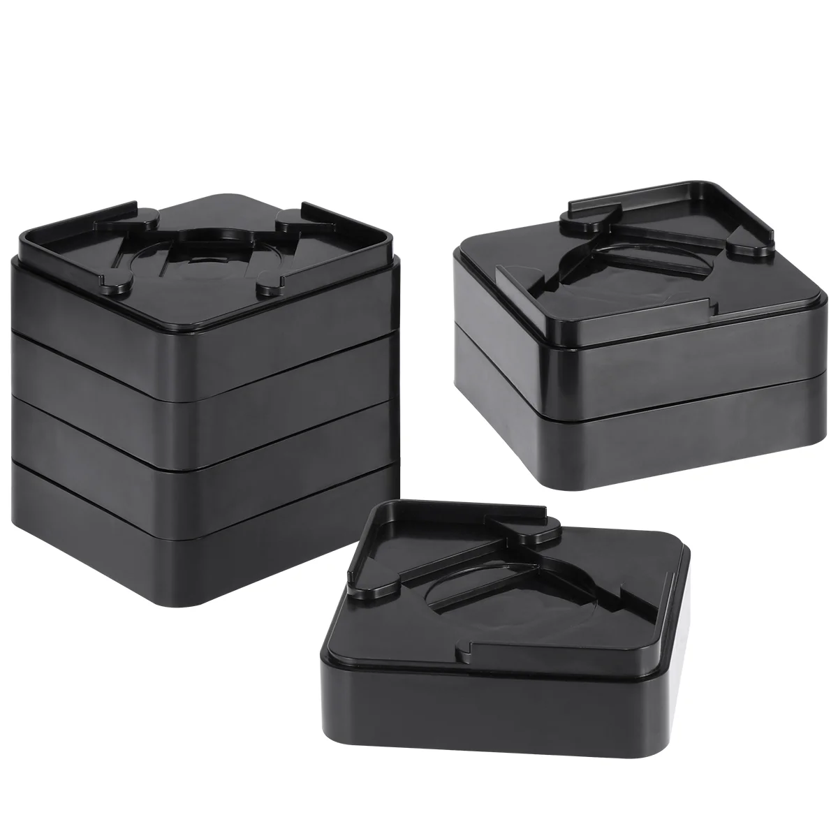 

Furniture Risers Pads Bed Leg Table Heightening Raisers Block Sofa Height Chair Twin Dormriser Home Inch Couch Stackable Foot Xl