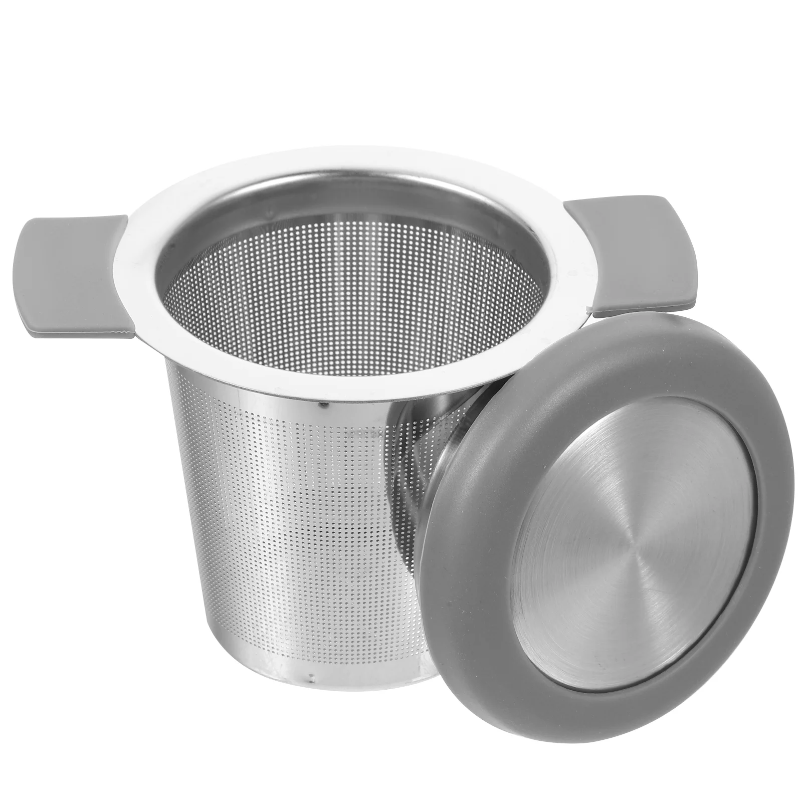 

Stainless Steel Tea Strainer Durable Filter Cup Loose Steeper Filters Leaf Kettle