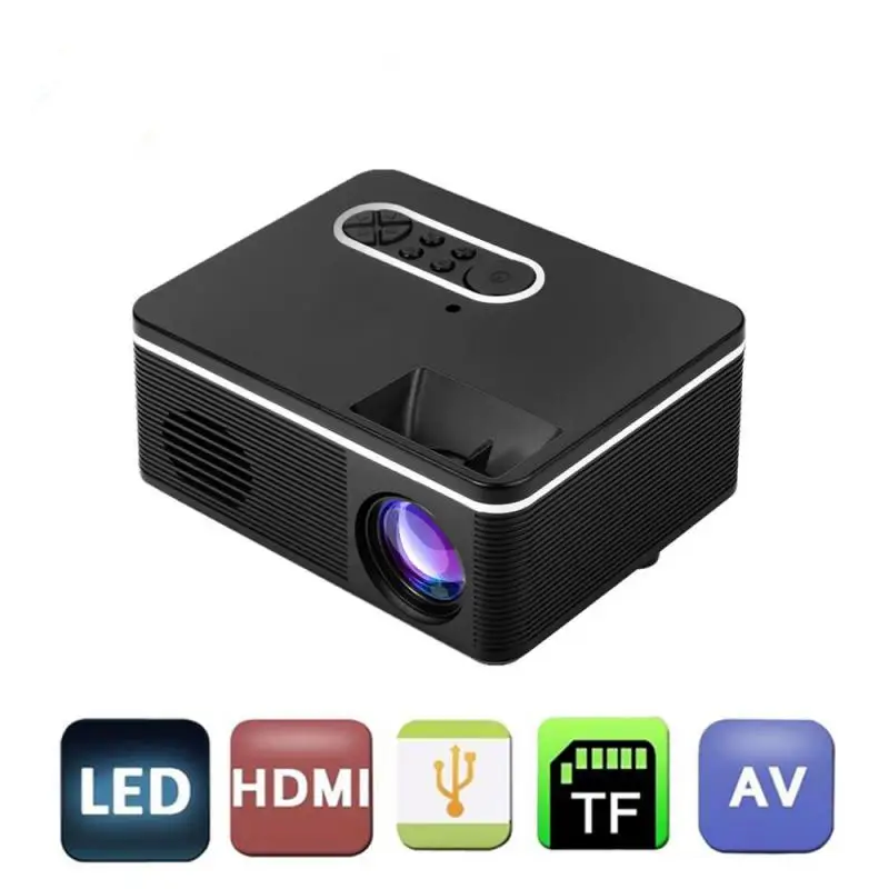 

600lumens Supported Home Theater Android Projector Built-in Speaker Mini Outdoor Movie Proyectors Portable Projector 1080p