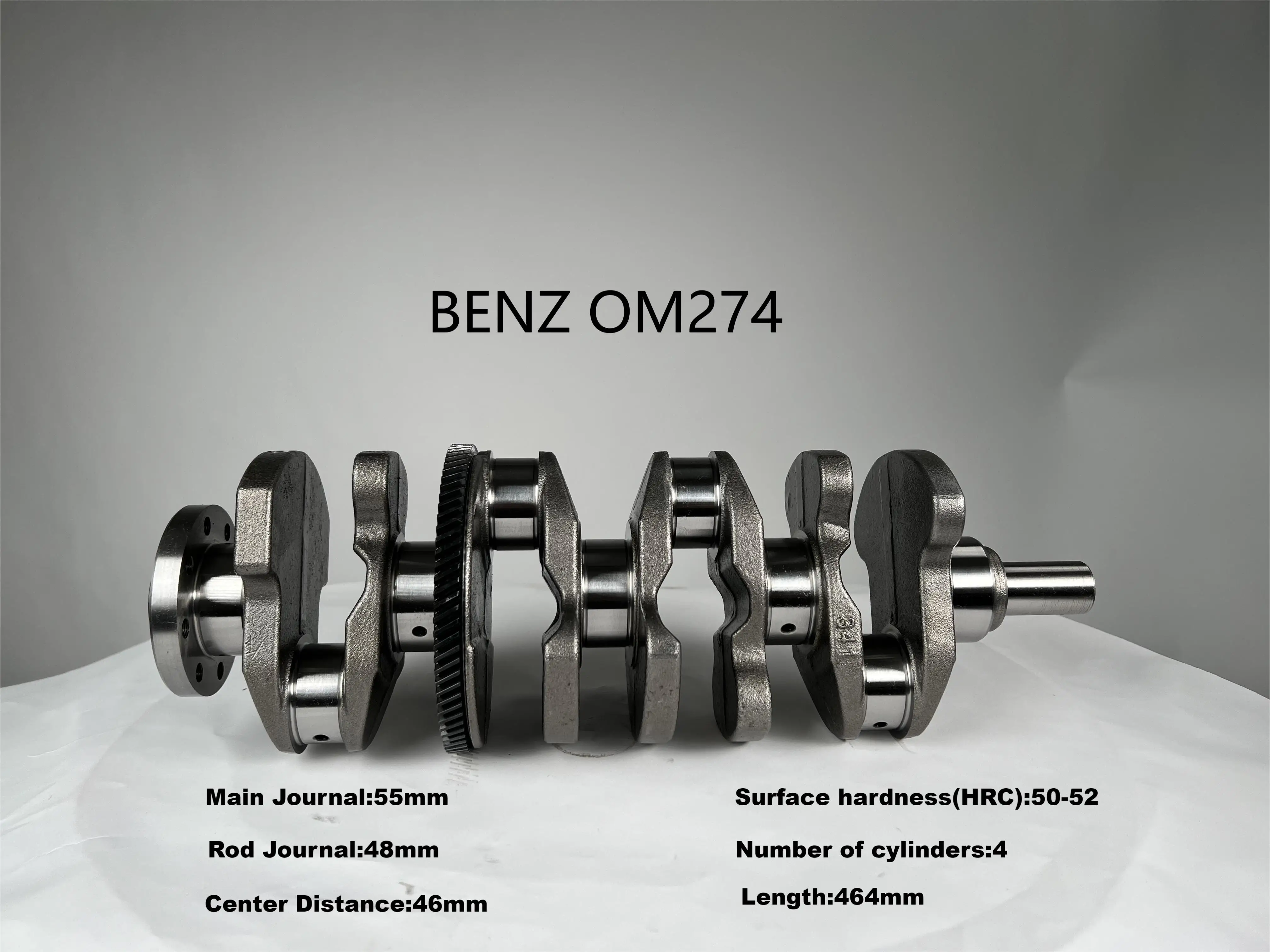 Фото Коленчатый вал STEM M274 OEM A2740300201 для 4-цилиндровых двигателей Mercedes Benz W213 M270 M274 W205 2 C200 C250 C300 GLK200 №2