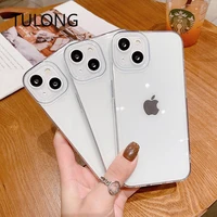 tulong suitable for iphone13promax mobile phone shell 78 fourcorner airbag xxs apple 12 protective sleeve 11 transparent shell