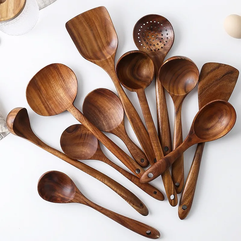 

Black Walnut Kitchen Utensils Solid Wood Kitchen Cooking Tools Kitchenware Accessories Kitchen Tools Kitchen Utensils Set