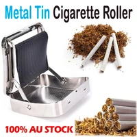 cigarette rolling machine tobacco rolling machine manual cigarette metal box for rolling tobacco smoking roller storage case